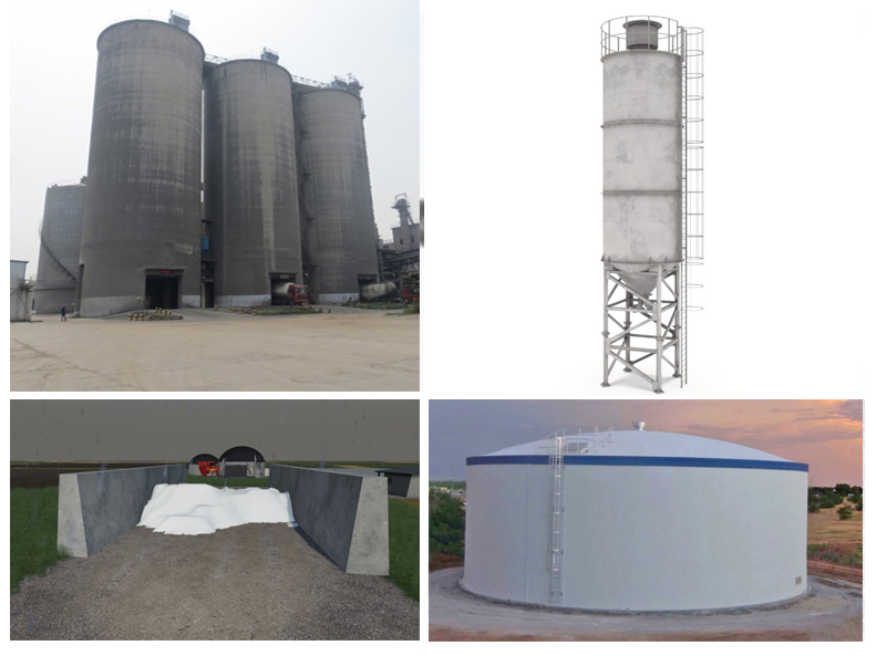 โครงสร้างถังเก็บวัสดุ (Bin structures)