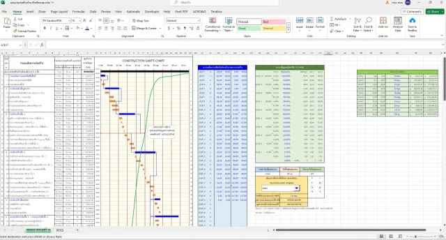 Construction Planning สำหรับการทำแผนงาน และ  วิเคราะห์แรงดันดินด้านข้าง และ ออกแบบเสาเข็ม คอร. (ช่างเก่ง อานนท์ แซ้นสีดา)