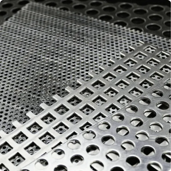 ตะแกรงแผ่นเจาะรู แผ่นเจาะรู (Perforated Sheet)