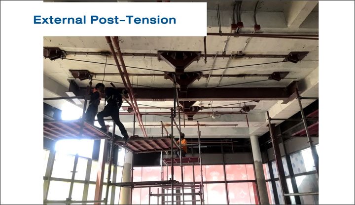 การเสื่อมสภาพของพื้นโพส สาเหตุ วิธีการแก้ไข และ การเสริมกำลังโครงสร้างคอนกรีต รุ่นที่ 1