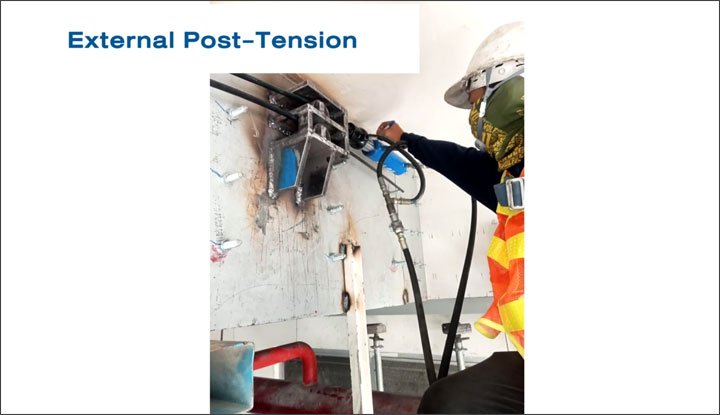 การเสื่อมสภาพของพื้นโพส สาเหตุ วิธีการแก้ไข และ การเสริมกำลังโครงสร้างคอนกรีต รุ่นที่ 1